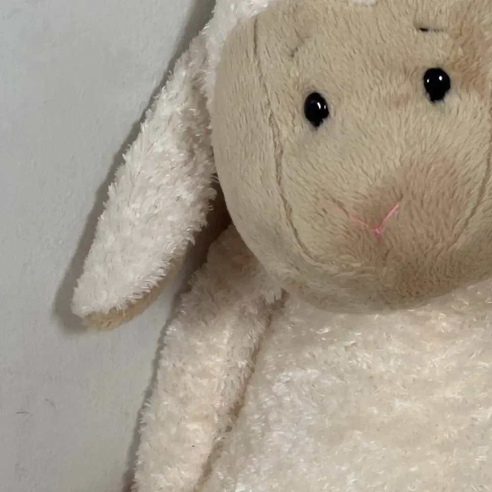 Ganz Peardrops Lamb Plush Cream/Tan Fleece Very Soft Plastic Eyes Toy
